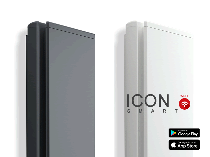 ICON radiador vertical WIFI Radialight